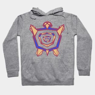 Aboriginal Mosaic Turtle (Red Edge) Hoodie